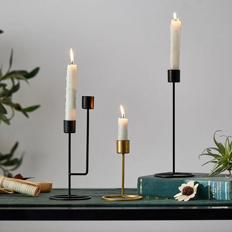 Homeko_Iron_Taper_Candlesticks_and_Candelabras_-_-4251937 Homeko Iron Taper Candlesticks and Candelabras -