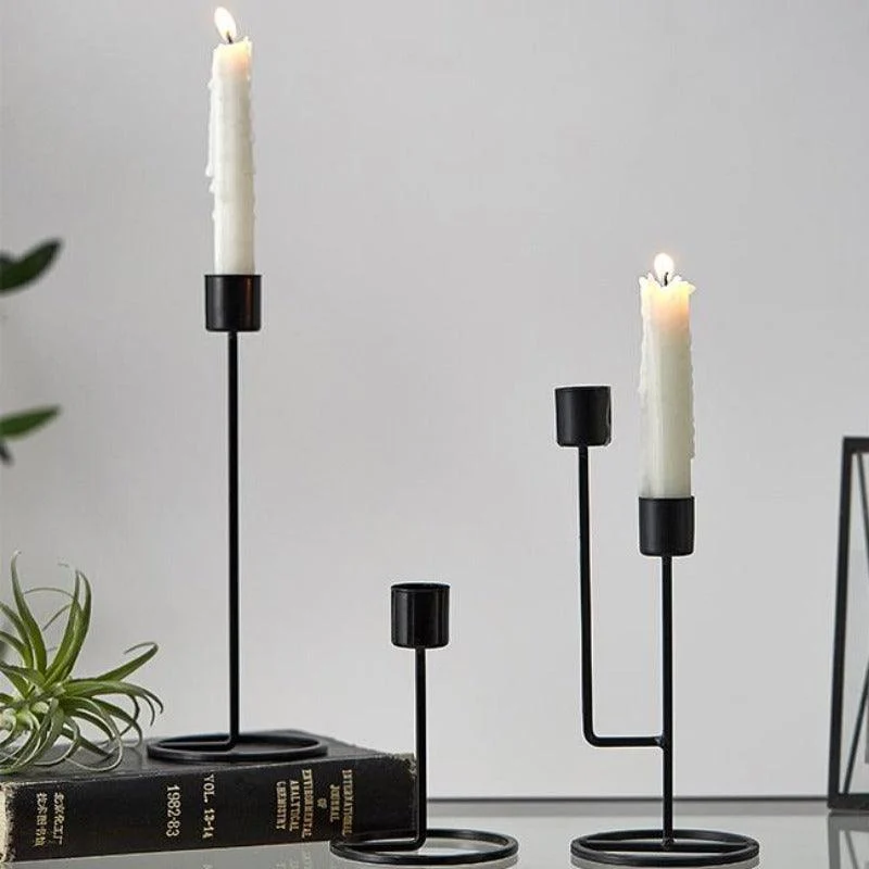 Homeko_Iron_Taper_Candlesticks_and_Candelabras_-_-4251945 Homeko Iron Taper Candlesticks and Candelabras -