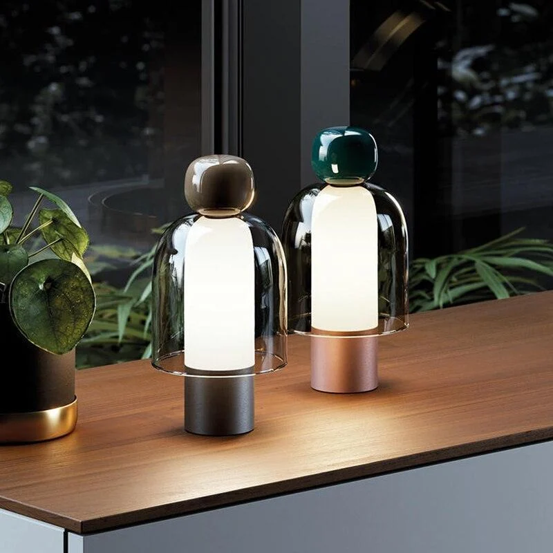 Homeko_Italian_Glass_Dome_Easy_Rechargeable_Table_Lamp_-_-4252220 Homeko Italian Glass Dome Easy Rechargeable Table Lamp -
