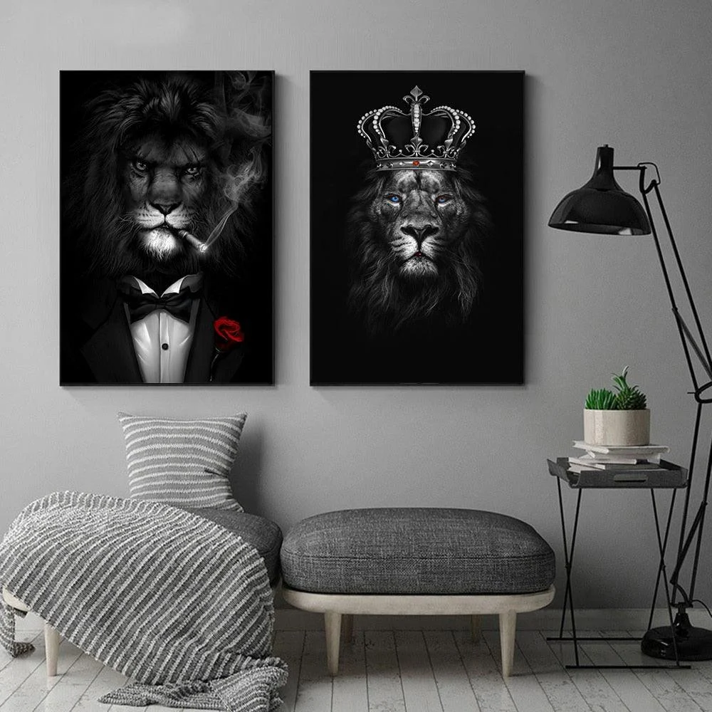 Homeko Jungle King Paintings -