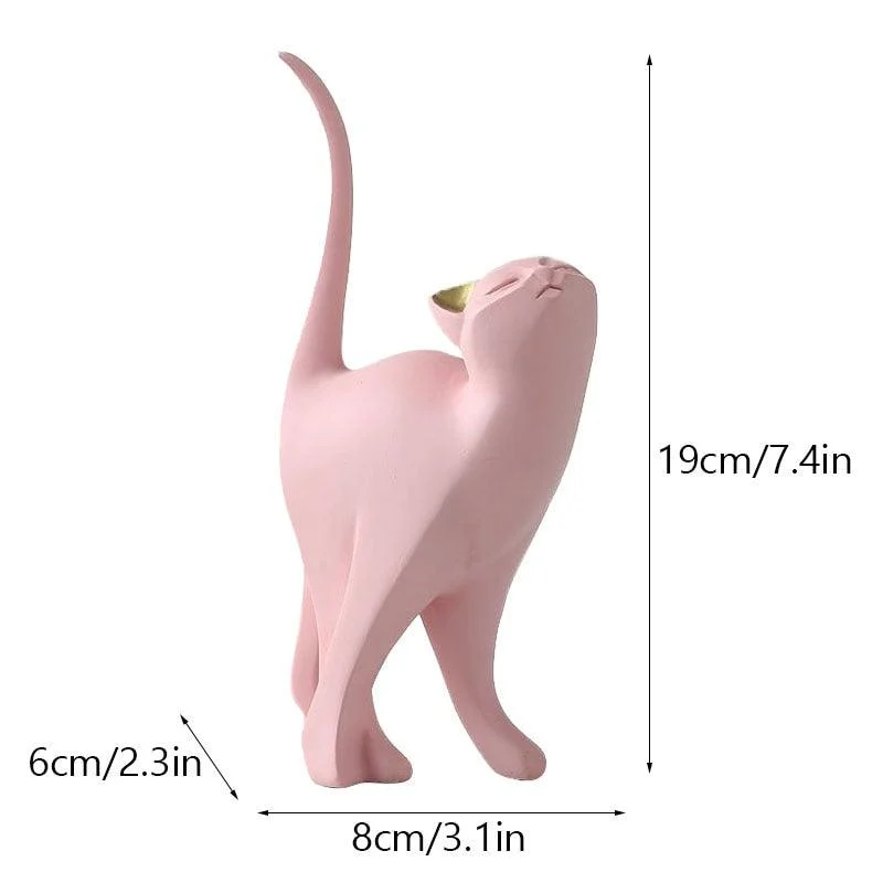 Homeko Kitty Cat Sculptures -