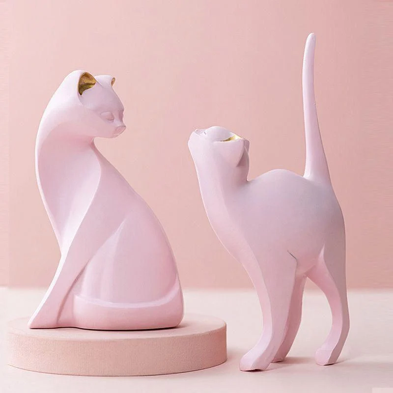 Homeko Kitty Cat Sculptures -