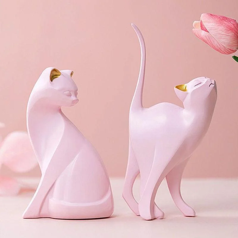 Homeko Kitty Cat Sculptures -