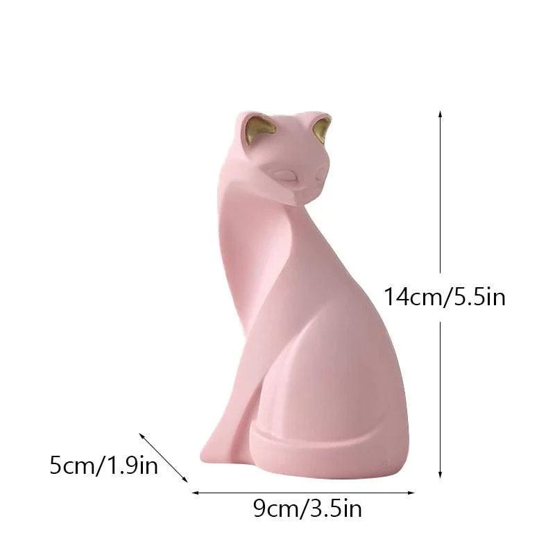 Homeko Kitty Cat Sculptures -