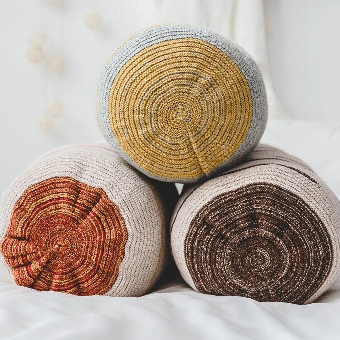 Homeko_Knitted_Roll_Pillow_-_-4253915 Homeko Knitted Roll Pillow -