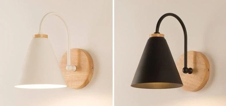 Homeko LED Curved Iron Wall Lamp -