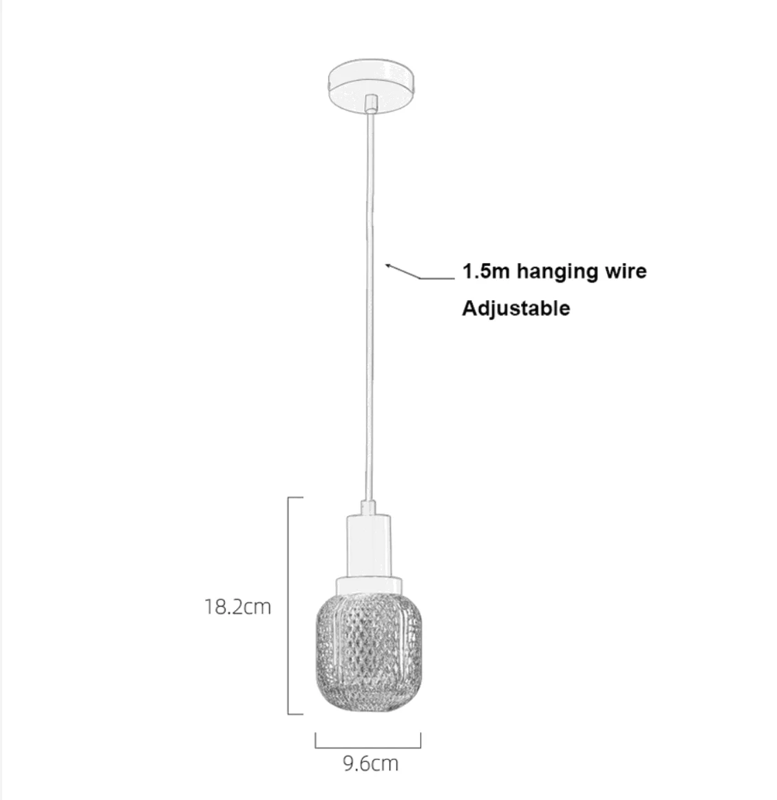 Homeko_LED_Glass_Pendant_Light_-_-4256973 Homeko LED Glass Pendant Light -