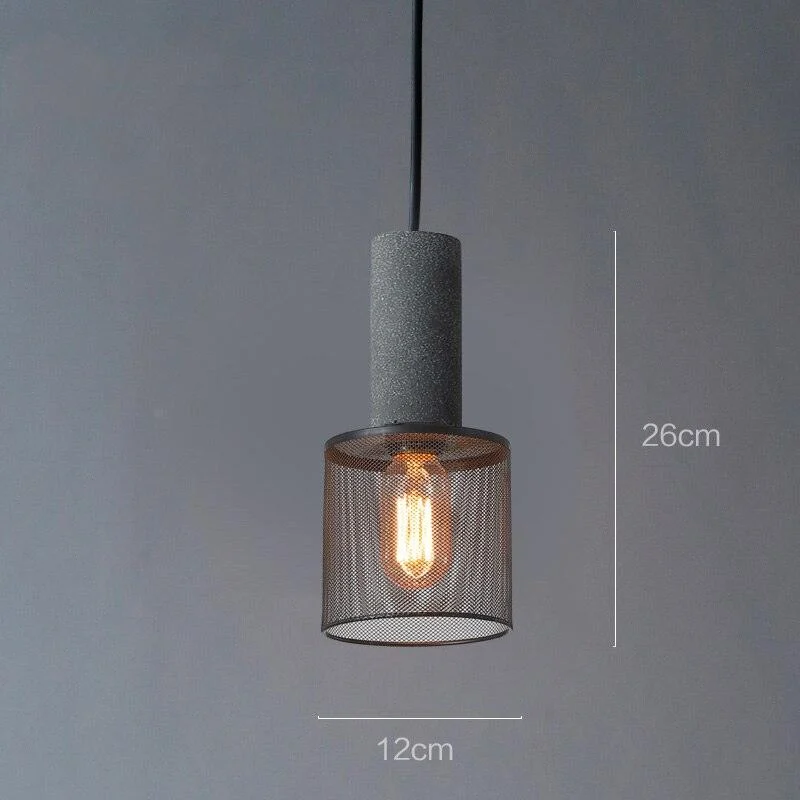 Homeko_Lampshade_Cement_Bar_Pendant_Lamp_-_-4254863 Homeko Lampshade Cement Bar Pendant Lamp -
