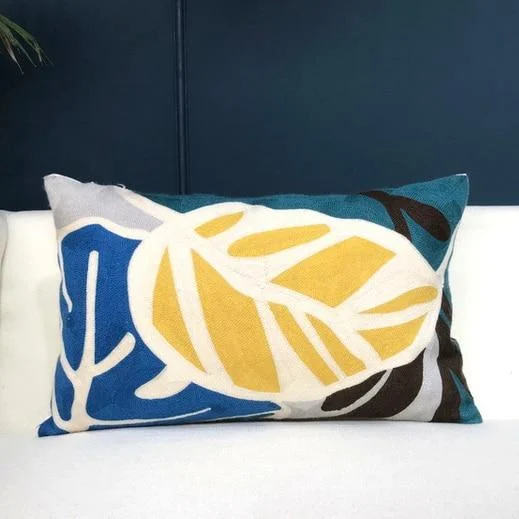Homeko_Leaf_Pillow_Covers_-_-4255953 Homeko Leaf Pillow Covers -