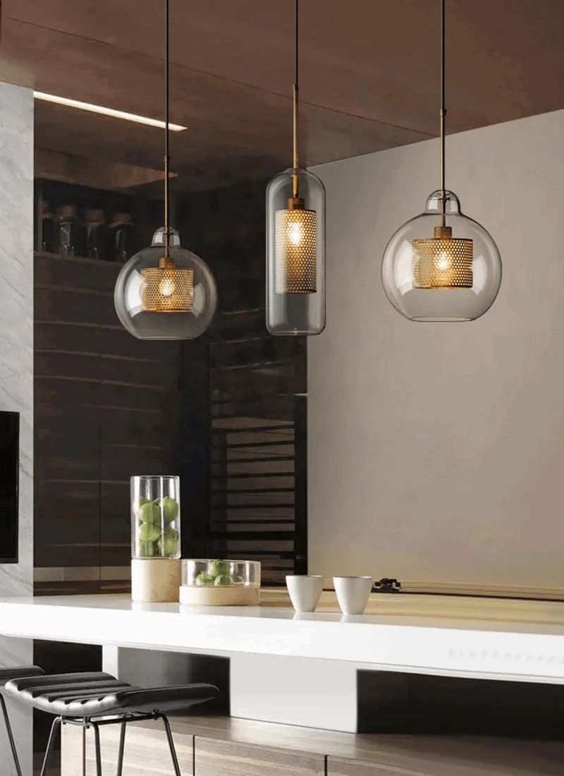 Homeko_Loft_Glass_Ball_Pendant_Light_-_-4260889 Homeko Loft Glass Ball Pendant Light -