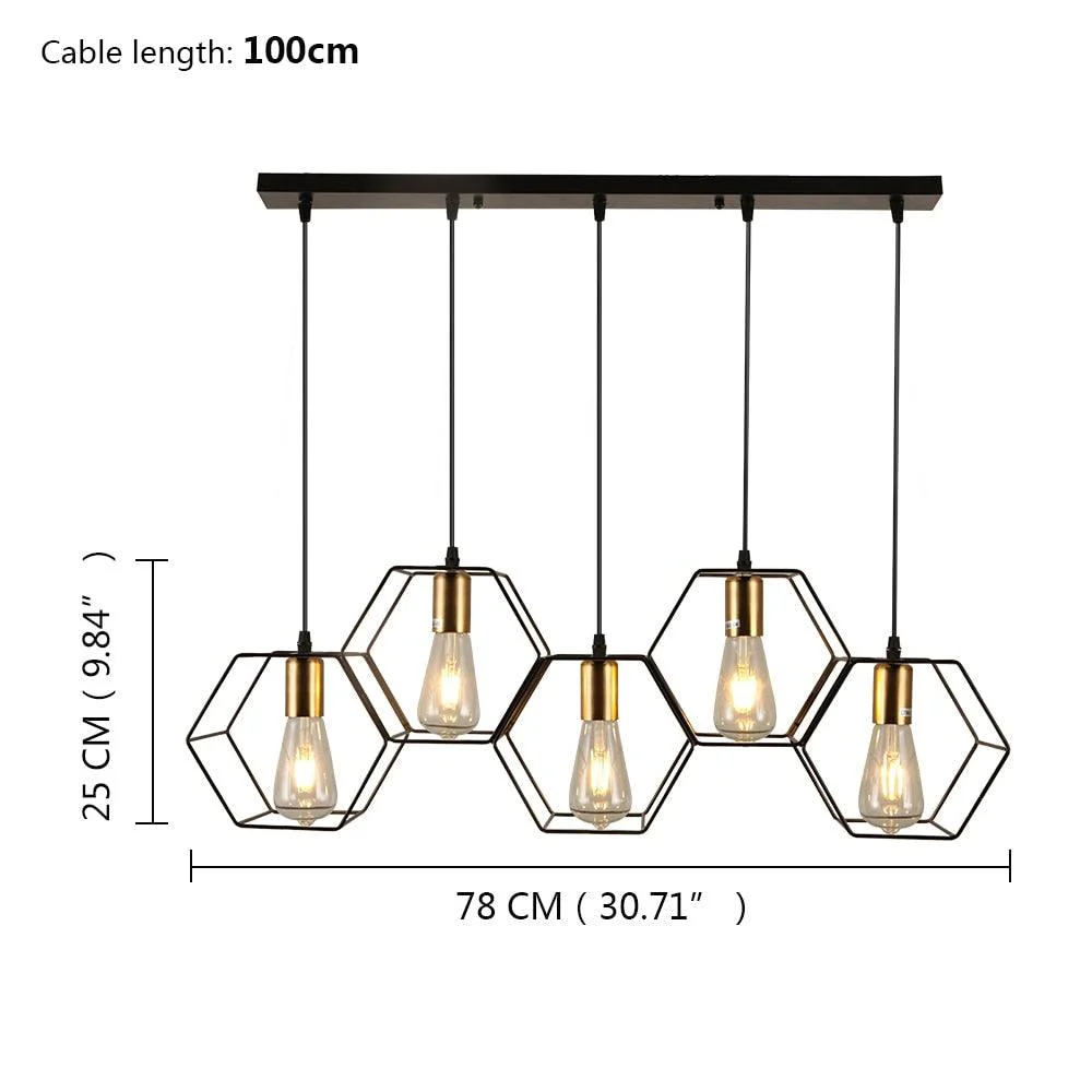 Homeko_Loft_LED_Metal_Pendant_Lamp_-_-4261290 Homeko Loft LED Metal Pendant Lamp -