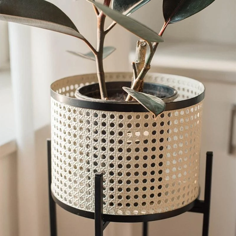 Homeko_Look_Stilted_Metal_Floor_Planter_Pots_-_-4261471 Homeko Look Stilted Metal Floor Planter Pots -