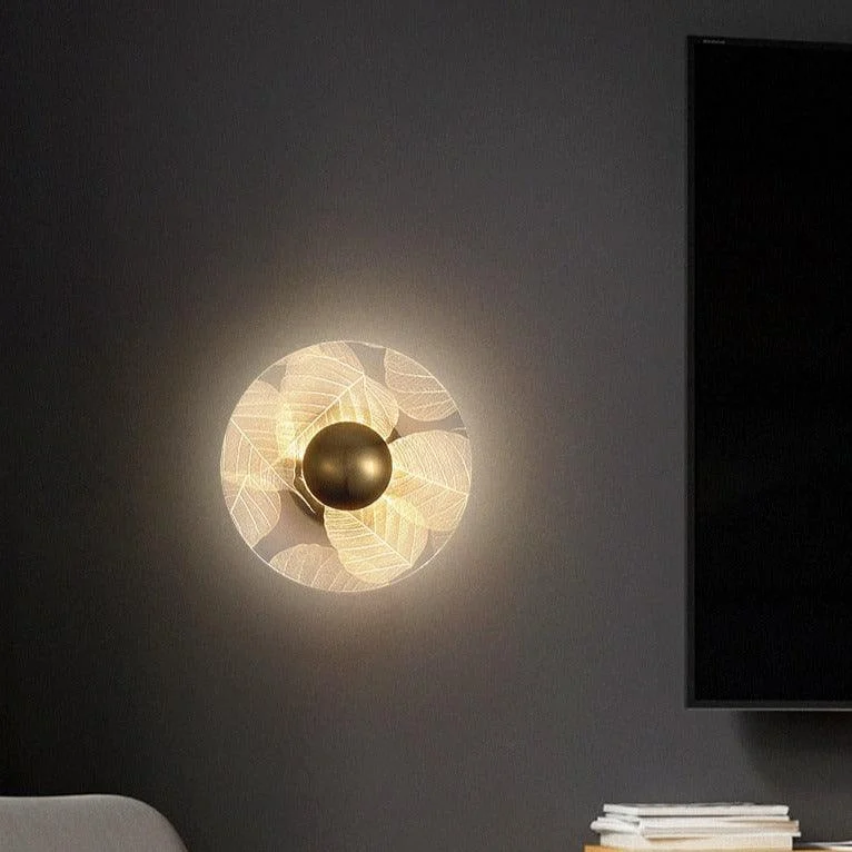 Homeko_Luxury_Flower_Round_Wall_Lamp_-_-4262125 Homeko Luxury Flower Round Wall Lamp -