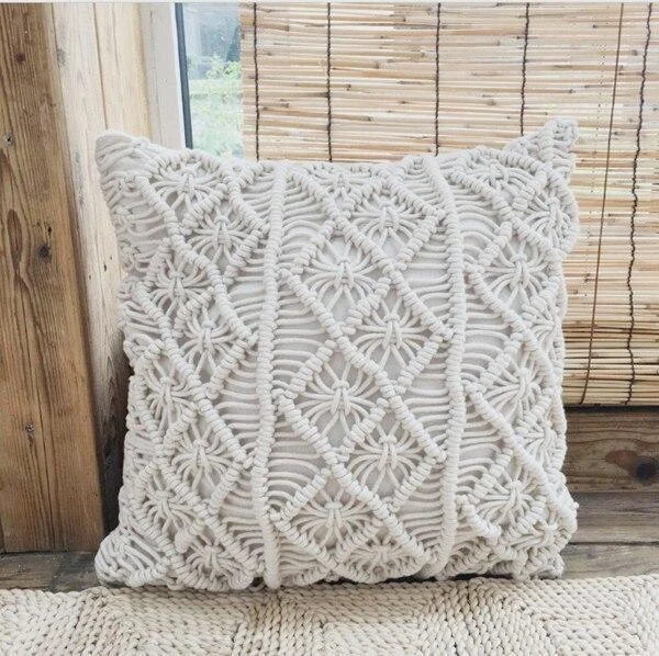 Homeko Macrame Pillow Covers -