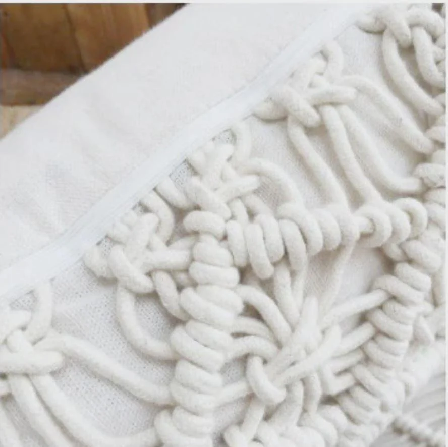 Homeko Macrame Pillow Covers -