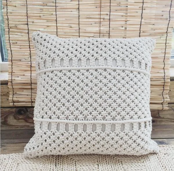 Homeko Macrame Pillow Covers -
