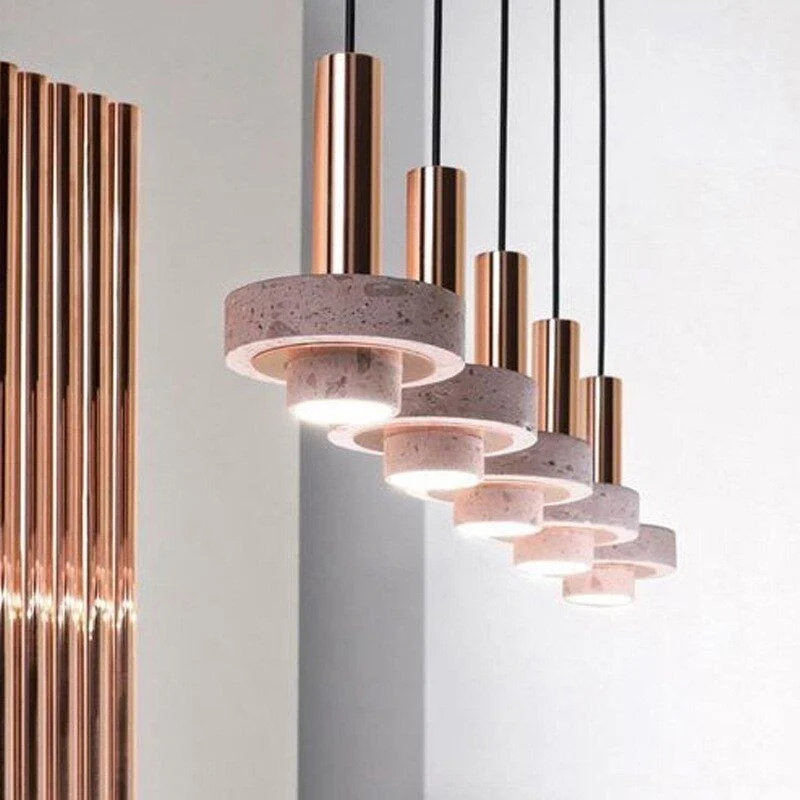Homeko_Marble_Stone_Aluminum_Base_Pendant_Light_-_-4263170 Homeko Marble Stone Aluminum Base Pendant Light -