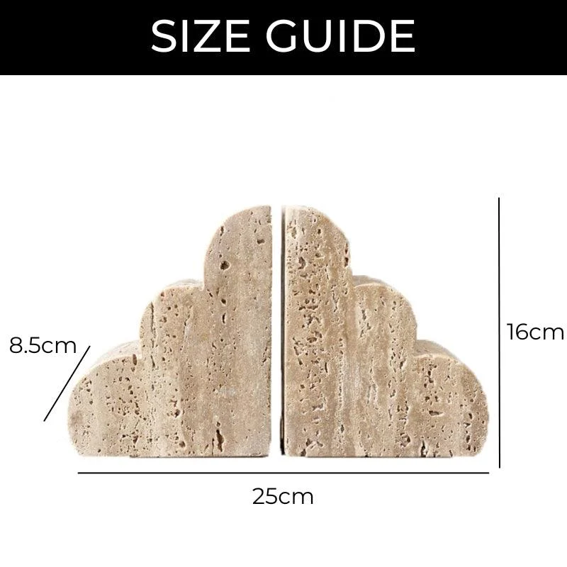 Homeko_Marble_Travertine_Bookends_-_-4263277 Homeko Marble Travertine Bookends -