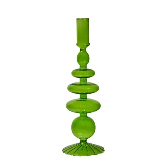 Homeko_Meadows_Glass_Taper_Candle_Holder_Vases_-_-4263330 Homeko Meadows Glass Taper Candle Holder & Vases -