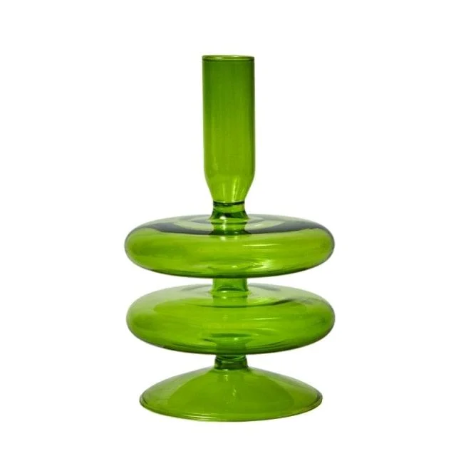 Homeko_Meadows_Glass_Taper_Candle_Holder_Vases_-_-4263360 Homeko Meadows Glass Taper Candle Holder & Vases -