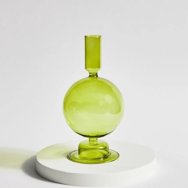 Homeko_Meadows_Glass_Taper_Candle_Holder_Vases_-_-4263364 Homeko Meadows Glass Taper Candle Holder & Vases -