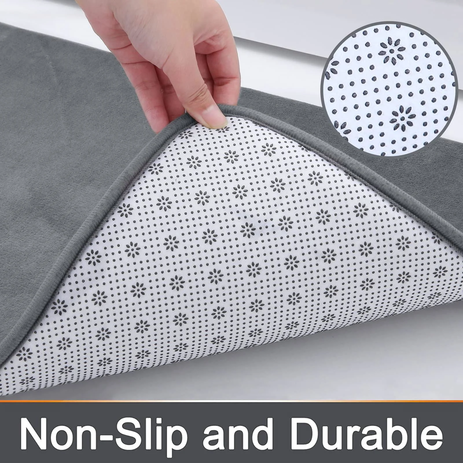 Homeko Memory Foam Anti-Slip Bath Mat -