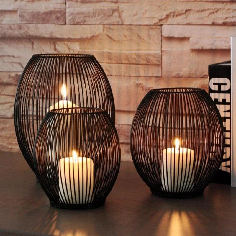Homeko_Metal_Basket_Candle_Holders_-_-4263752 Homeko Metal Basket Candle Holders -