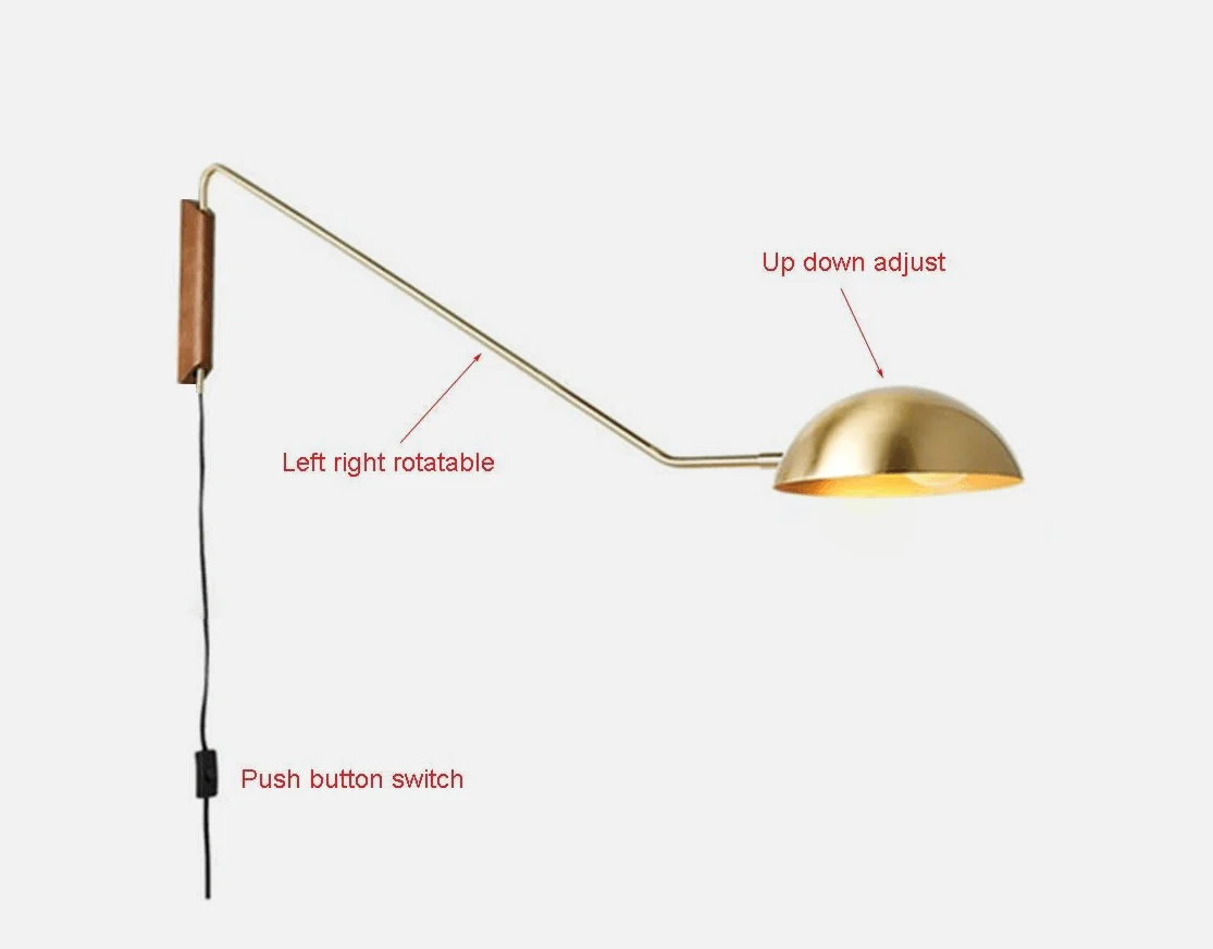 Homeko_Metal_Long_Arm_Wall_Lamp_-_-4264002 Homeko Metal Long Arm Wall Lamp -