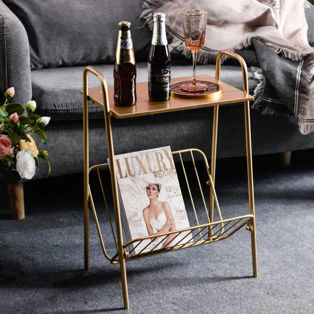 Homeko_Metal_Side_Table_Rack_-_-4264254 Homeko Metal Side Table Rack -