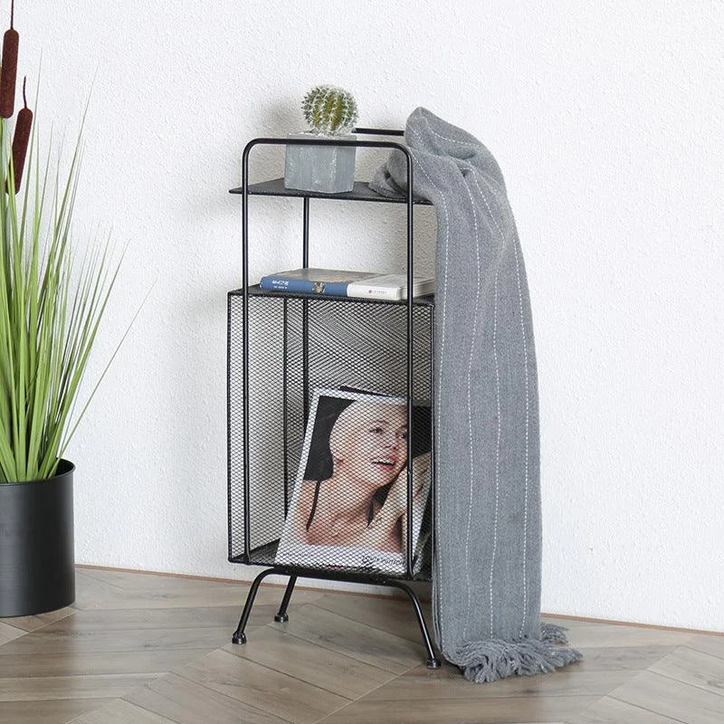 Homeko_Metal_Side_Table_and_Magazine_Rack_-_-4264218 Homeko Metal Side Table and Magazine Rack -
