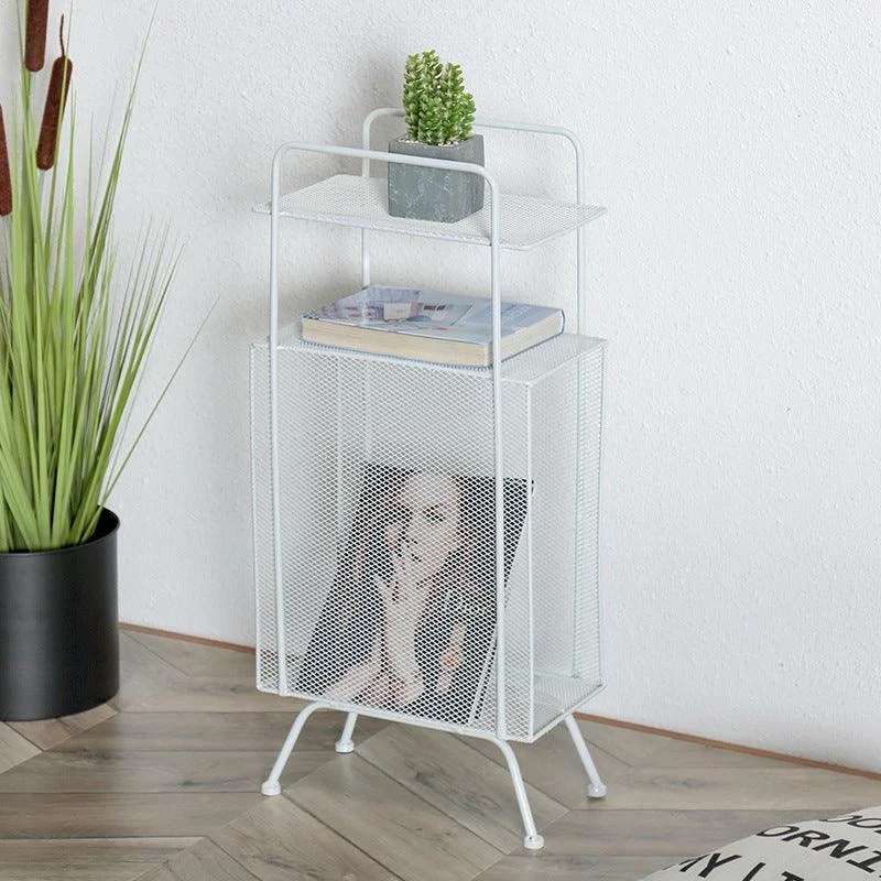 Homeko_Metal_Side_Table_and_Magazine_Rack_-_-4264229 Homeko Metal Side Table and Magazine Rack -
