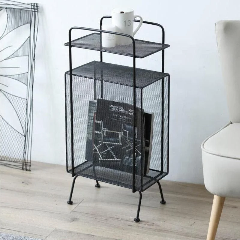 Homeko_Metal_Side_Table_and_Magazine_Rack_-_-4264235 Homeko Metal Side Table and Magazine Rack -