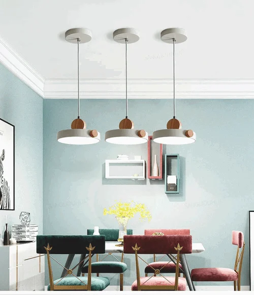 Homeko_Metal_and_Wood_Pendant_Light_-_-4263711 Homeko Metal and Wood Pendant Light -