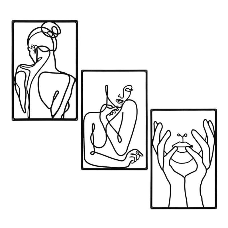 Homeko_Minimalist_Abstract_Wall_Decor_Art_Metal_Cutouts_-_3_Piece_Set_-_-4264660 Homeko Minimalist Abstract Wall Decor Art Metal Cutouts - 3 Piece Set -
