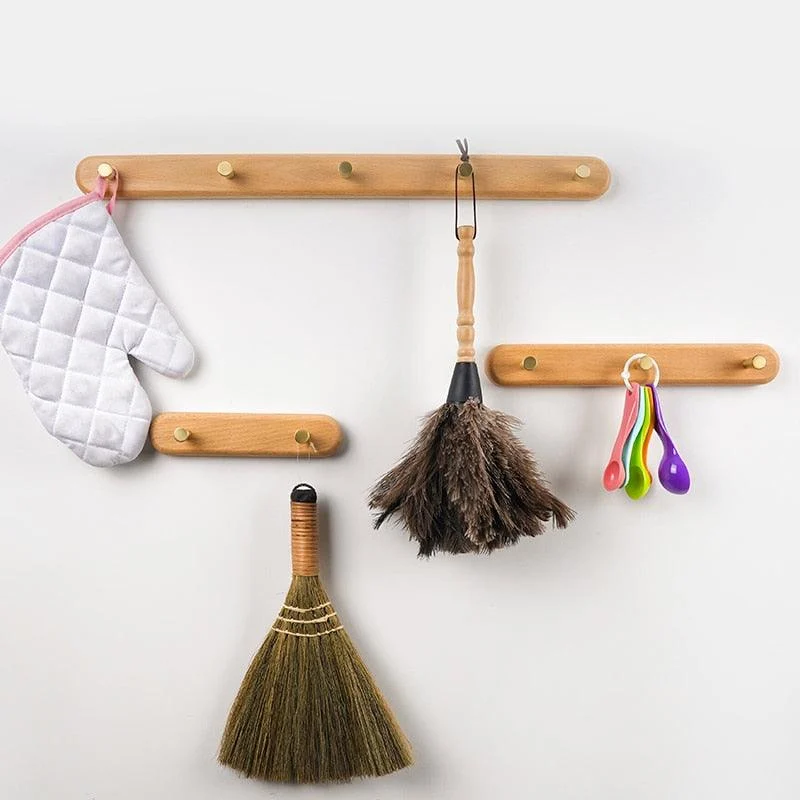 Homeko_Natural_Wood_Brass_Wall_Hook_Racks_-_-4267310 Homeko Natural Wood & Brass Wall Hook Racks -