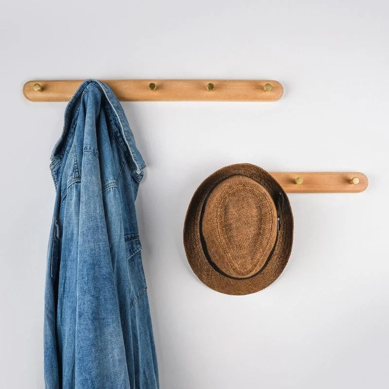 Homeko_Natural_Wood_Brass_Wall_Hook_Racks_-_-4267314 Homeko Natural Wood & Brass Wall Hook Racks -