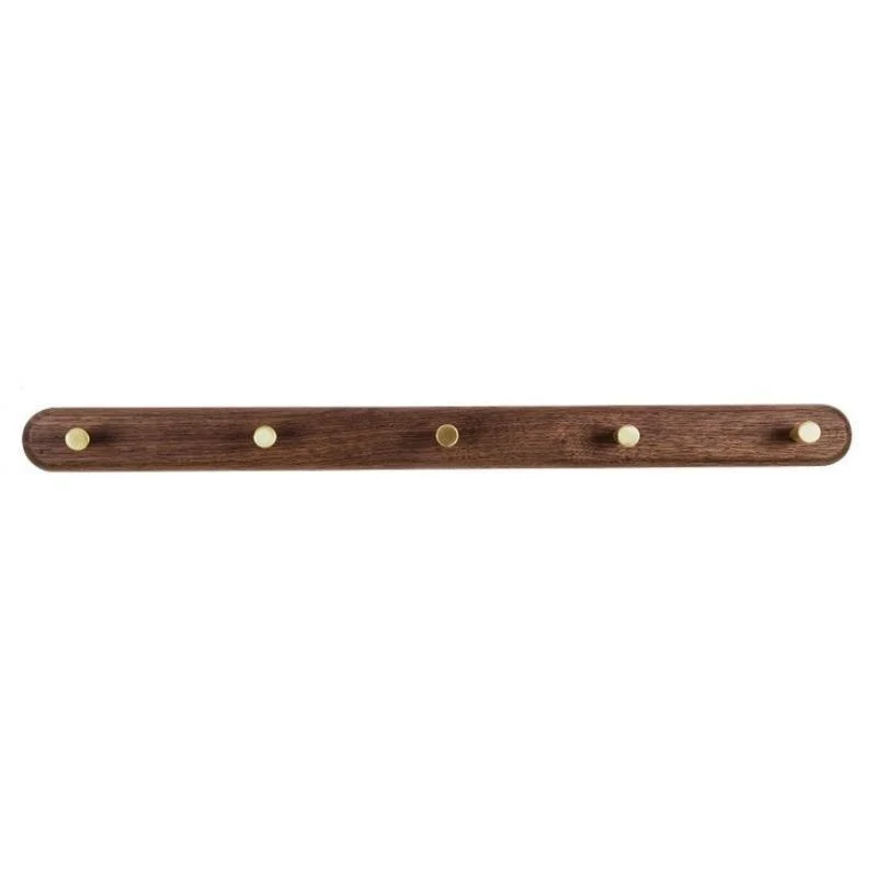 Homeko_Natural_Wood_Brass_Wall_Hook_Racks_-_-4267339 Homeko Natural Wood & Brass Wall Hook Racks -