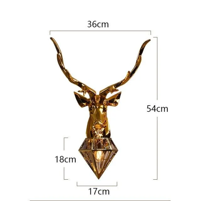 Homeko_Nordic_Antler_Deer_Wall_Lamp_-_-4267894 Homeko Nordic Antler Deer Wall Lamp -