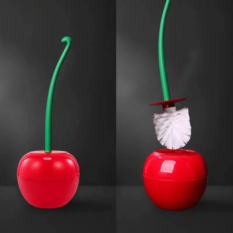 Homeko Nordic Cherry Toilet Brush and Holder -