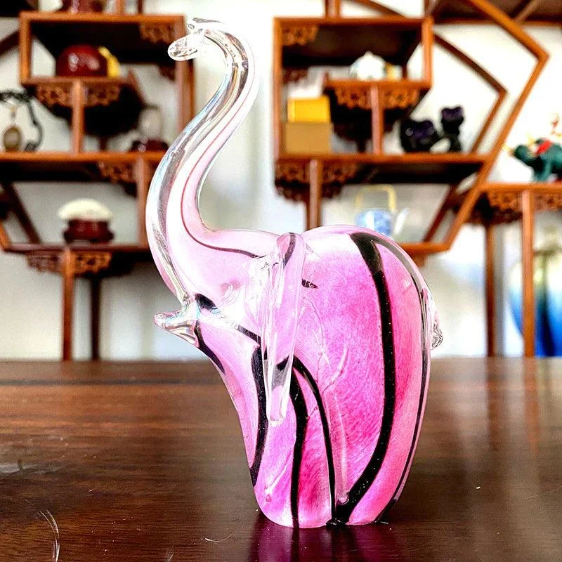 Homeko_Nordic_Glass_Elephant_Sculpture_-_-4268376 Homeko Nordic Glass Elephant Sculpture -
