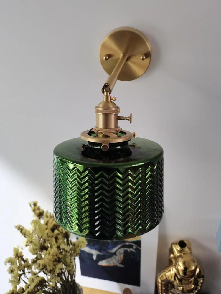 Homeko_Nordic_Green_Glass_Wall_Sconce_-_-4268576 Homeko Nordic Green Glass Wall Sconce -