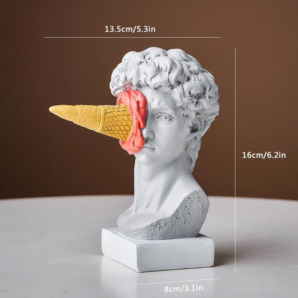 Homeko_Nordic_Ice_Cream_Face_Sculpture_-_-4268810 Homeko Nordic Ice Cream Face Sculpture -