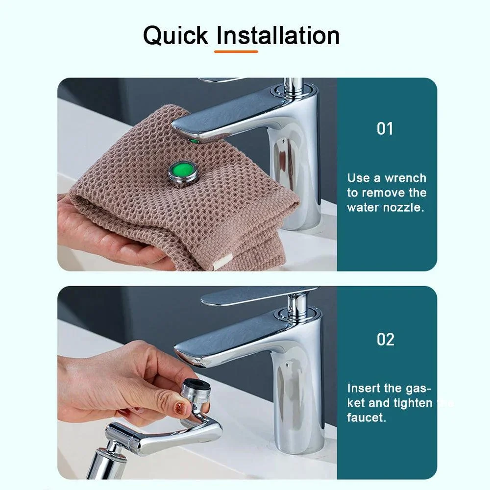 Homeko_Nordic_Stainless_Steel_Universal_Faucet_Extender_-_-4269495 Homeko Nordic Stainless Steel Universal Faucet Extender -