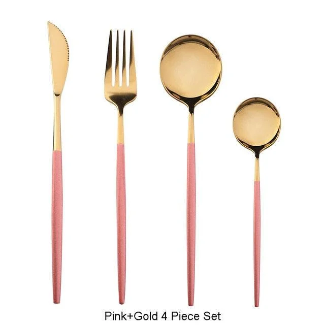 Homeko_Of_Food_4-piece_Stainless_Steel_Cutlery_Set_Paris_-_-4270468 Homeko Of Food 4-piece Stainless Steel Cutlery Set, Paris -