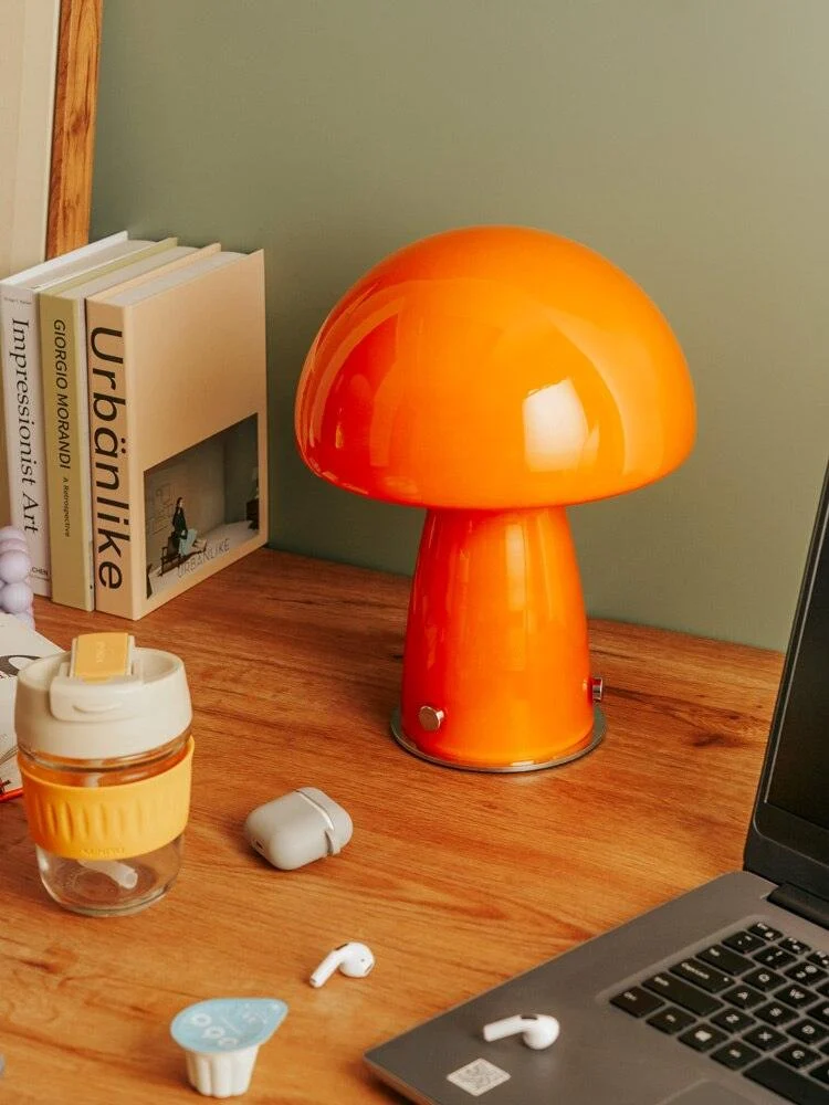 Homeko_Orange_Glass_Table_Lamp_-_-4271091 Homeko Orange Glass Table Lamp -