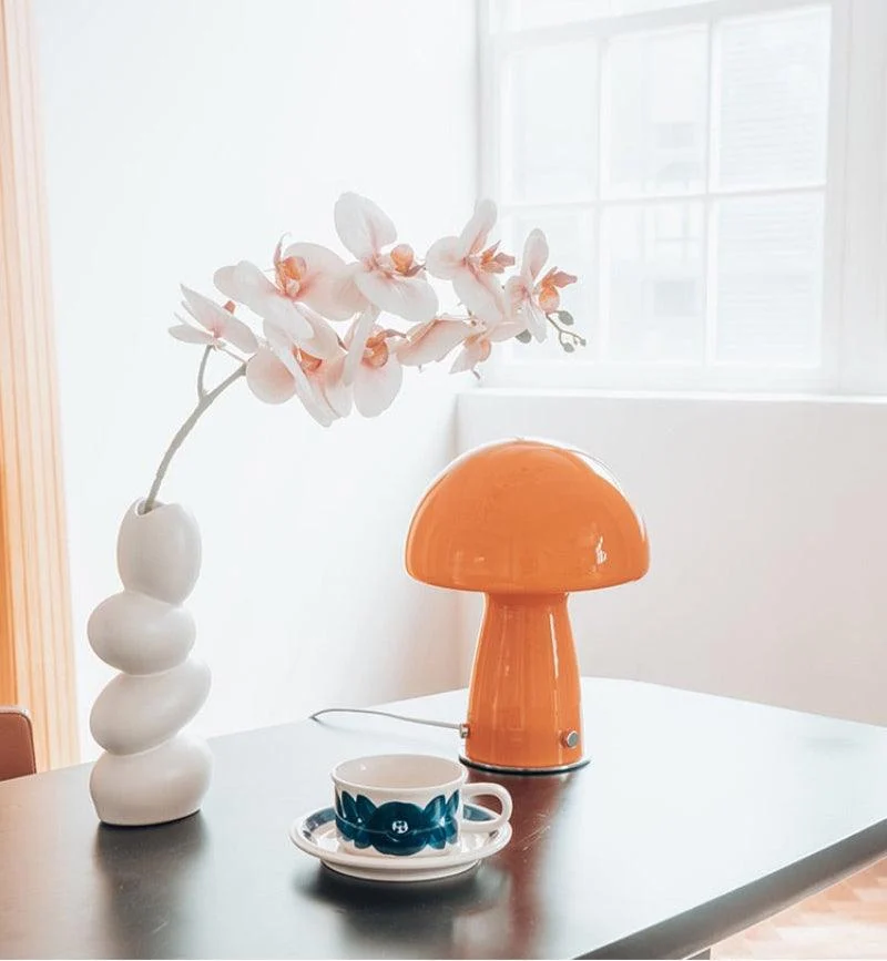 Homeko_Orange_Glass_Table_Lamp_-_-4271102 Homeko Orange Glass Table Lamp -