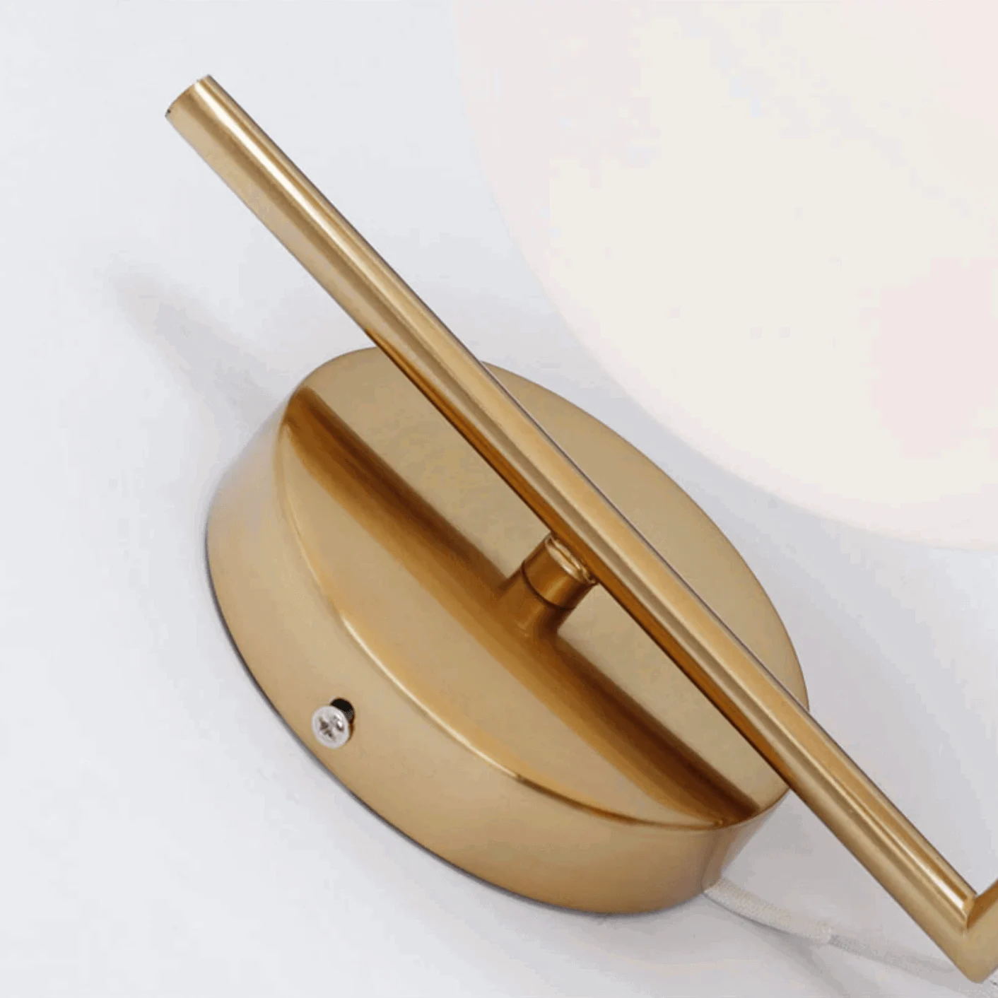 Homeko Orb Angular Base Wall Light -