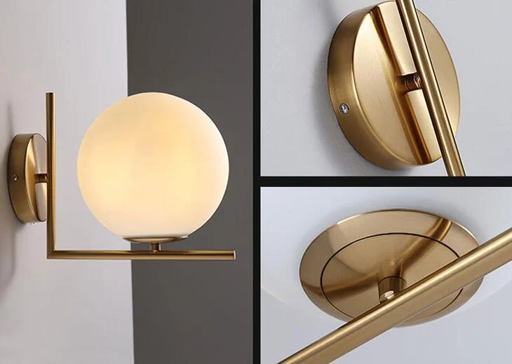 Homeko Orb Angular Base Wall Light -