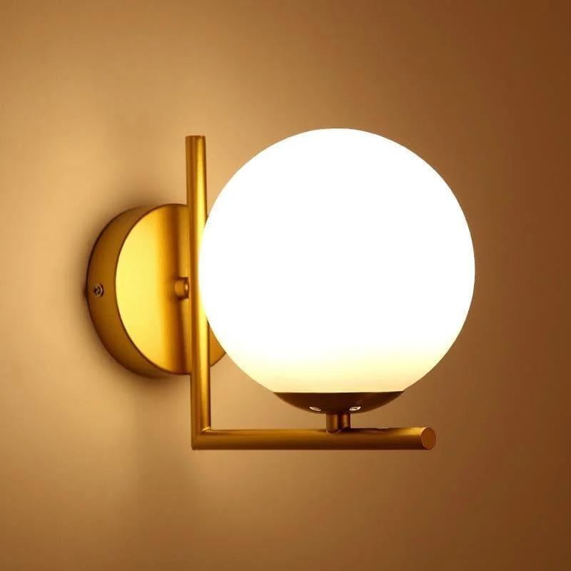 Homeko Orb Angular Base Wall Light -