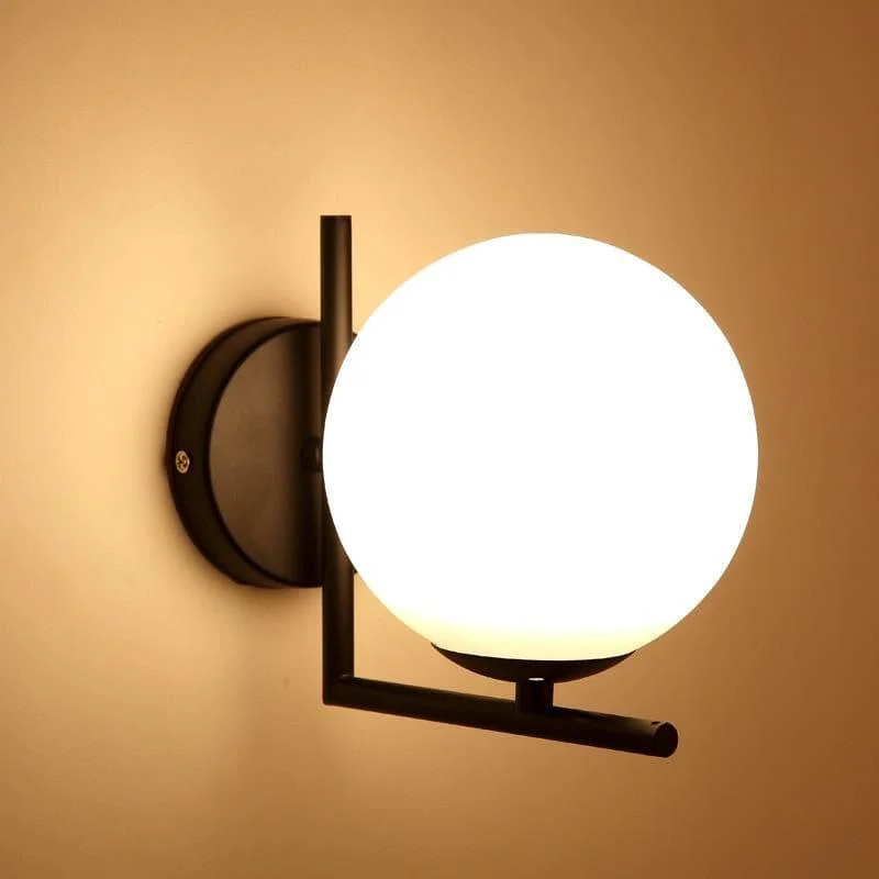 Homeko Orb Angular Base Wall Light -
